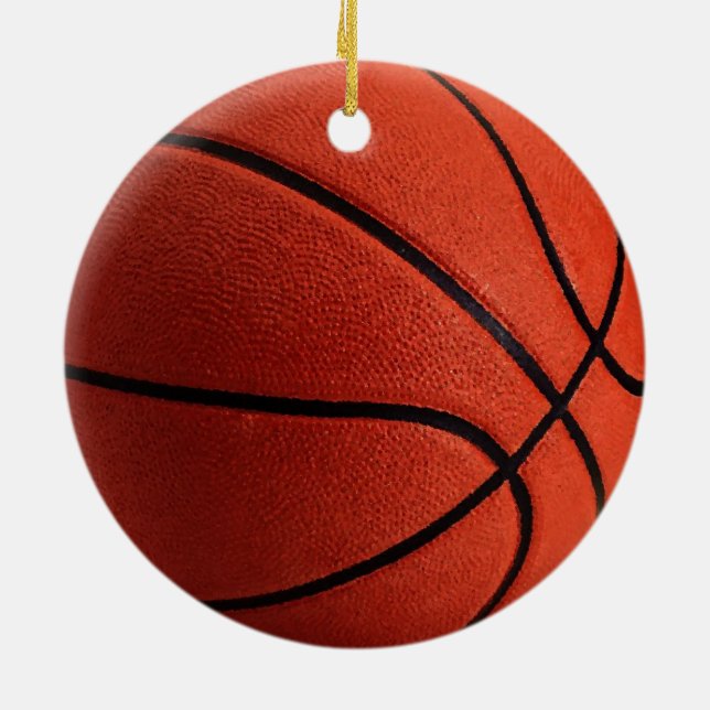 Trendy Hot Basketball Weihnachtsschmuck (Hinten)