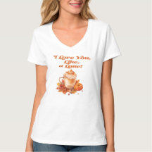 Trendy "I Liebe you, like a latte"