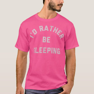 Trendy Id ist eher ein schlafender müder Nachtmens T-Shirt