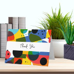 Trendy Künstlerisch Business Danky Cards Dankeskarte<br><div class="desc">Trendy moderne Business danke Ihnen Karten entworfen in einem künstlerischen abstrakten Kunsthintergrund und stilvolle Dankeschön Text mit Insider-Botschaft des Dankes können Sie online personalisieren.,  die eine Touch von Klasse hinzufügen. Vielen Dank an Ihre Kunden,  Mitarbeiter,  oder Firmen-Event Teilnehmer in einer Dankeschön-Karte verfügbar in Bulk oder eine off-Druck.</div>