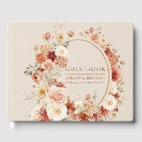 Trendy Kupferrot und bordeauxfarbene Blume Salbei