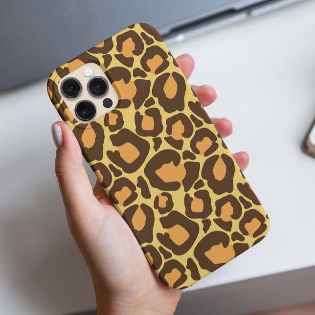 Trendy Leopard Print iPhone 15 Pro Max Hülle (Von Creator hochgeladen)