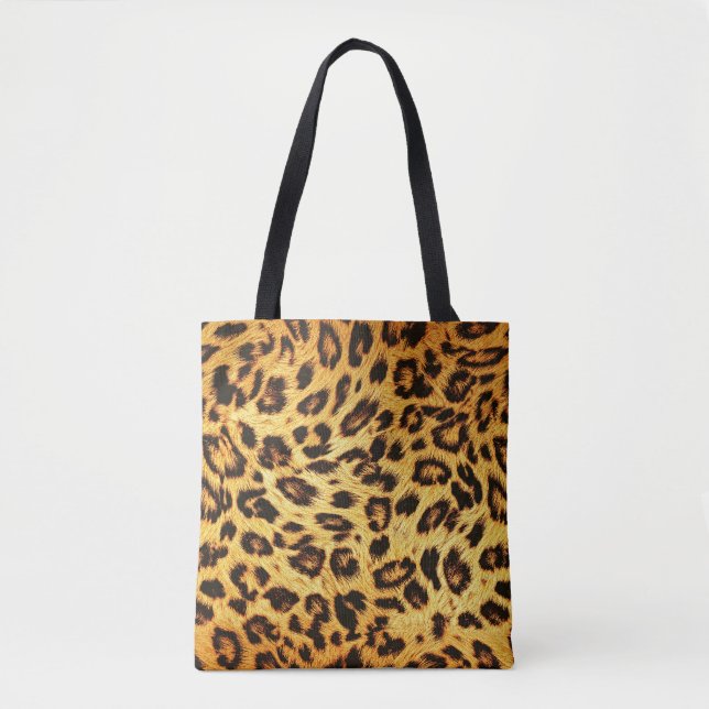 Trendy Leopard: Skin Design Pattern. Tasche (Vorderseite)