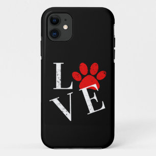 TRENDY LIEBE DOG PAW Case-Mate iPhone HÜLLE