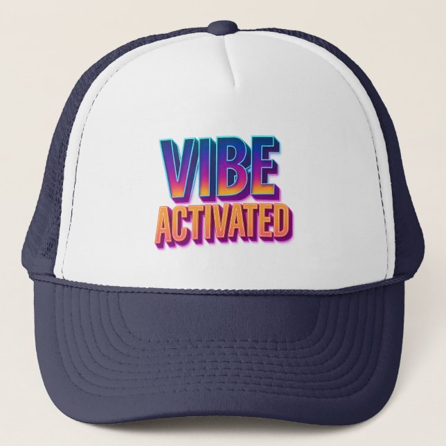 Trendy Lifestyle & ästhetische Outdoor Streetwear Truckerkappe (Vorderseite)