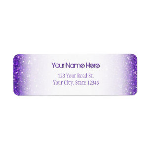 Trendy lila funkelnder GlitzerGlitz