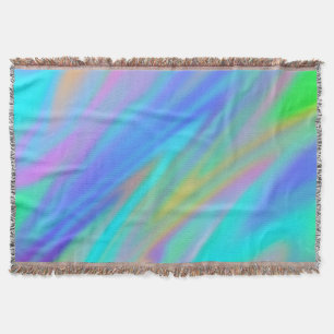 Trendy luxuriöse grün blaue lila Imitate holografi Decke