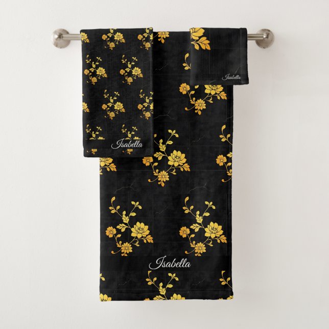 Trendy Luxury Elegante Badhandtuch Set (Insitu)