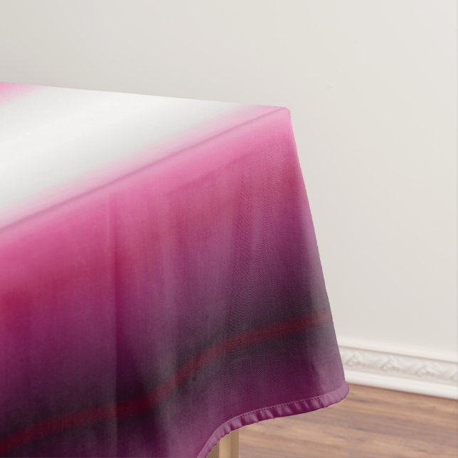 trendy magenta maroon marsala burgundy ombre tischdecke (Beispiel)