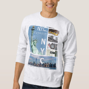 Trendy Manhattan Nyc New York City Liberty Statue Sweatshirt