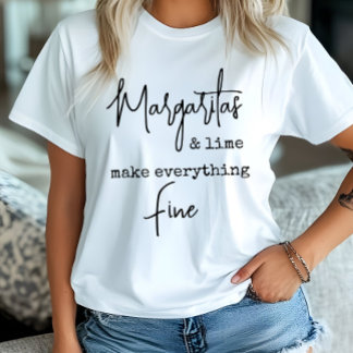 Trendy Margaritas und Limon machen alles schön T-Shirt