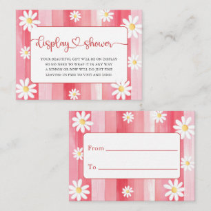 Trendy Meadow Strawberry Books for Baby Showroom Begleitkarte