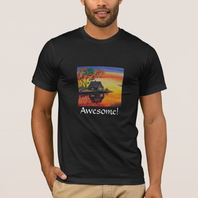 Trendy Men's T - Shirt Designs | Stilvolle Grafik (Vorderseite)