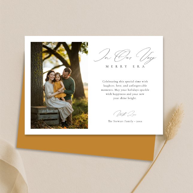 Trendy Merry Era Modernes Foto Weihnachten (Von Creator hochgeladen)