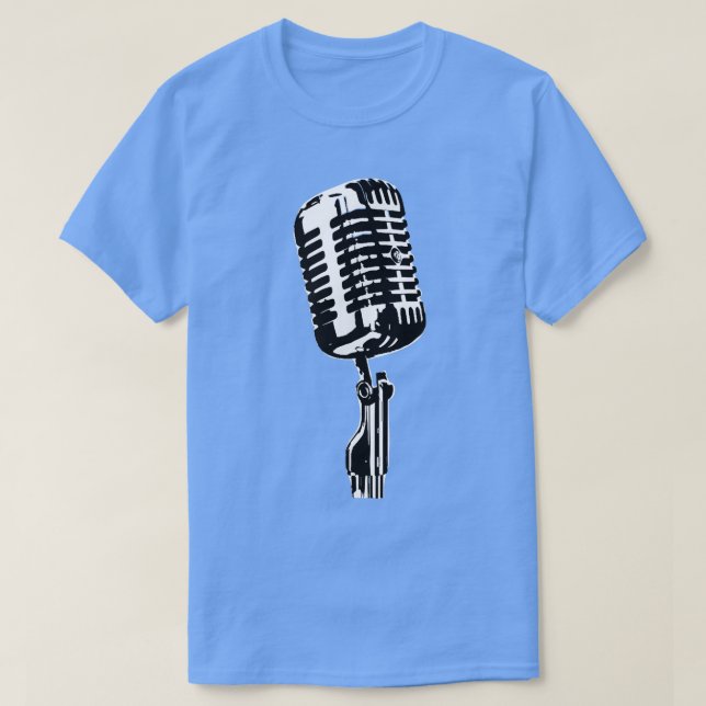 Trendy Mic Microphon T-Shirt (Design vorne)
