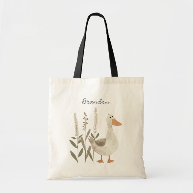 Trendy mignon Goose Sac fourre-tout enfant personn (Devant)