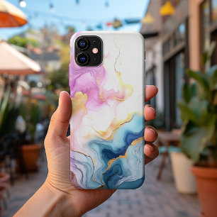 Trendy Minimalistisch Alcohol Tinte Abstrakt Nr. 1 Case-Mate iPhone Hülle