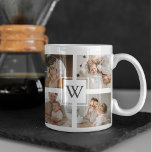 Trendy Minimalistisch Collage Fathers Foto Daddy G Tasse<br><div class="desc">Sie suchen eine einzigartige und stilvolle Art, die Figur des Vaters in Ihrem Leben zu ehren? Karo aus unserer trendigen minimalistischen Collage mit einer Sammlung von schönen Fotografien von Vätern. Mit seinen klaren Linien und seinem eleganten Design ist diese Collage der perfekte Weg, um die besondere Bindung zwischen Vätern und...</div>
