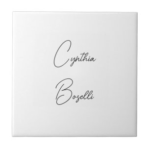 Trendy Minimalistisch Moderne Schlichte, einfache Fliese