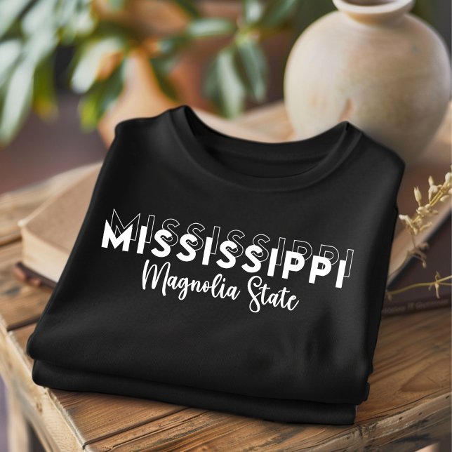 Trendy Mississippi Magnolia Staat T - Shirt (Von Creator hochgeladen)