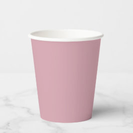 Trendy Mled Rose / Pink Paper Cups Pappbecher