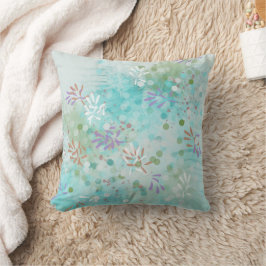 Trendy Modern Abstrakt floral Kissen