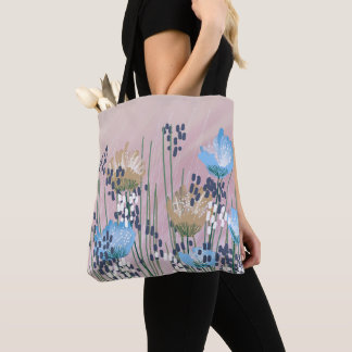 Trendy Modern Abstrakt floral Tasche