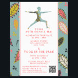 Trendy Modern Boho Yoga Class Advertising Flyer<br><div class="desc">Modern moderne Boho Yoga Class Flyer werben vom Business Card Store.</div>