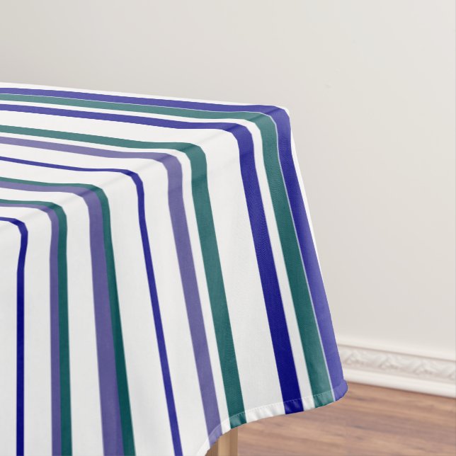 Trendy Modern Chic Stripes Tischdecke (Beispiel)