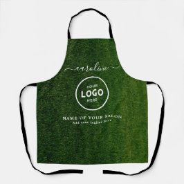  Trendy Modern Salon Logo Apron Schürze