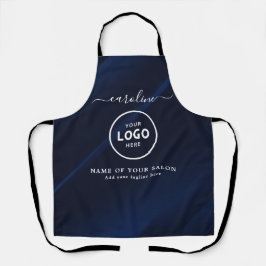  Trendy Modern Salon Logo Apron Schürze