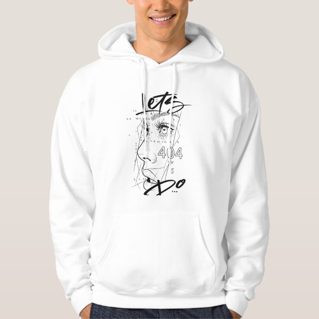 trendy modern stylish motivational hoodies (Vorderseite)