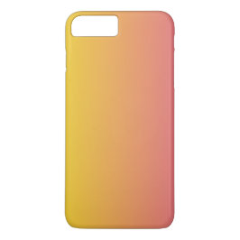 Trendy Monogram Pink Yellow Case-Mate iPhone Hülle