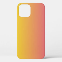 Trendy Monogram Pink Yellow Case-Mate iPhone Hülle