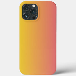 Trendy Monogram Pink Yellow Case-Mate iPhone Hülle