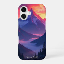 Trendy Mountain Sunset | Landschaftliche Landschaf