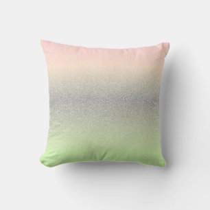 Trendy Multicfarbengelb, rosa und schwarz Kissen