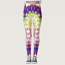 Trendy multicolor "Ratti_Creative_Arts" Leggings