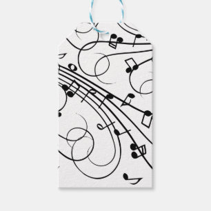 Trendy Music Design Geschenkanhänger