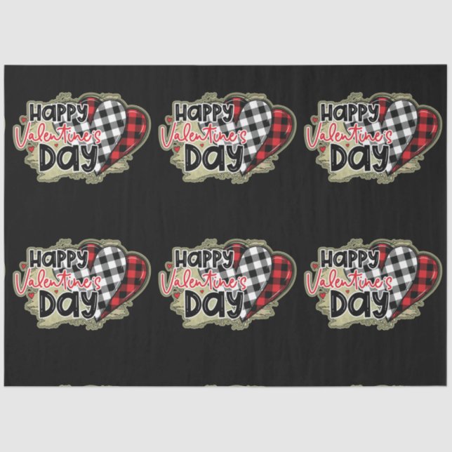 Trendy My Valentinstag Long Seidenpapier (Vorderseite)