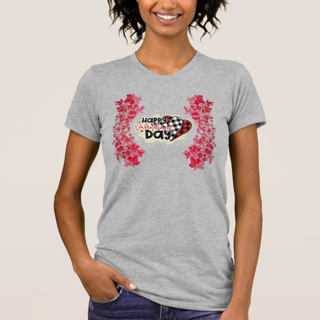 Trendy My Valentinstag T-Shirt (Vorderseite)