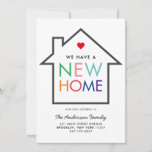 Trendy New Zuhause Change Moving