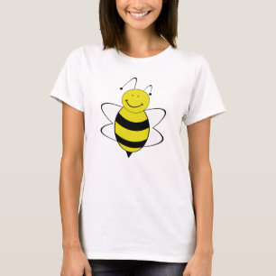 Trendy niedliche Girl-Cartoon-Biene T-Shirt