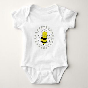 Trendy niedliche Girlande Baby Strampler