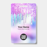 Trendy Niedliche Holographic Glitzer Tropfen Mitar