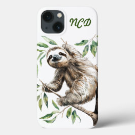 Trendy Niedlicher Faultier in einem Baum Case-Mate iPhone Hülle
