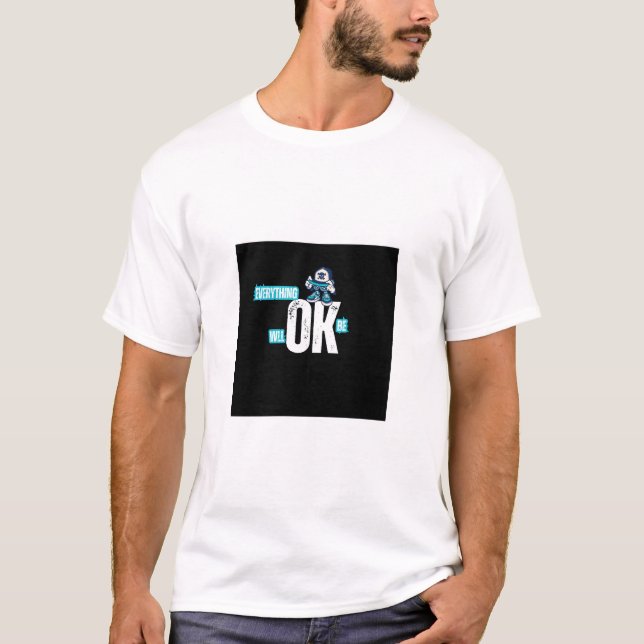 Trendy OK Printed Tee Herrenmode (Vorderseite)