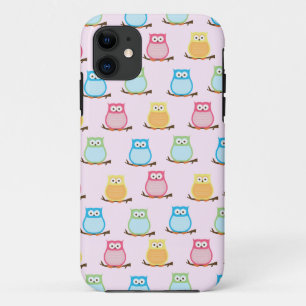 Trendy Owls iPhone 5 Casemate Case (Cream)