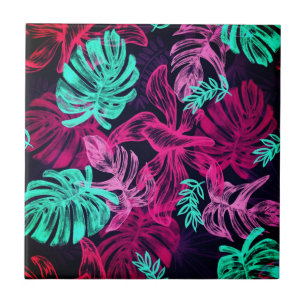 Trendy Palm Blätter Keramik Tile Fliese