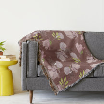 Trendy Passion Frucht Farbe Blumen Aquarell Dekora